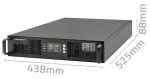 UPS do racku On-line 1000VA/1000W LCD / Záložní zdroj UPS / Rack / PF 1.0 (52285)
