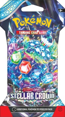 Pokémon TCG: Scarlet &amp; Violet 07 Stellar Crown - 1 Blister Booster