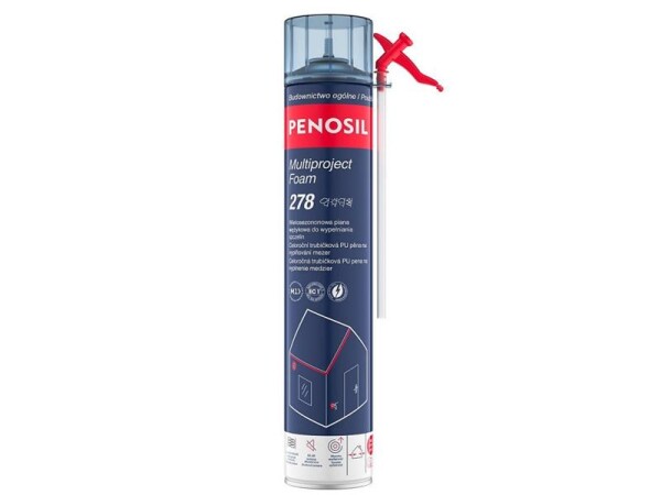 Pěna montážní multiaplikační PENOSIL 278 krémová 680ml