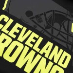 Nike Pánská mikina Cleveland Browns NFL VOLT Hoodie Velikost: 2XL