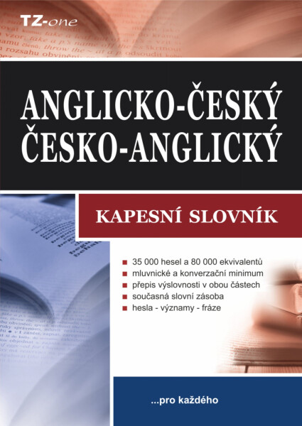 Anglicko-český / česko-anglický kapesní slovník - kolektiv autorů TZ-one
