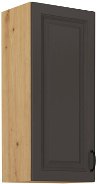 Horní skříňka Stilo 40 G-90 1F Barva korpusu: Dub artisan, Barva dvířek: Grafit