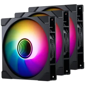 PHANTEKS M25 Gen2 PWM D-RGB Reverse Blade 3ks černá / 140mm / Hydraulic Bearing / 36.4 dB @ 1800 RPM / 101.78 CFM (PH-F140M25R_G2_DWT01)