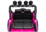 Mamido Elektrické autíčko Jeep Rubicon 24 V 2x200 W růžové