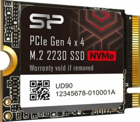 Silicon Power M.2 2230 UD90 2TB / Interní SSD / PCle Gen 4x4 / čtení: 5000MBs / zápis: 3200MBs (SP02KGBP44UD9007)