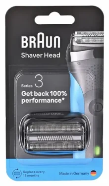 Braun CombiPack 21B černá / Náhradní holicí hlava / Series 3 / 3 flexibilní břity (8700216736879)