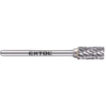 EXTOL INDUSTRIAL 8703813 Fréza karbidová válcová s čelním ozubením, 6×13mm, stopka 3mm, sek střední
