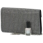 Třpytivá dámská plesová kabelka Moon Mariel, černá