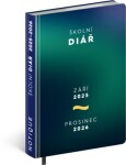 Školní diář Zelený (září 2025 – prosinec 2026)