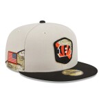 New Era Pánská kšiltovka Cincinnati Bengals NFL 2023 Salute to Service 59FIFTY Fitted Velikost: 7