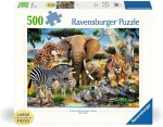 RAVENSBURGER Puzzle Mateřská láska XXL