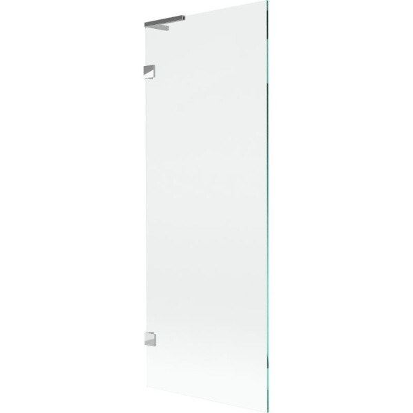 MEXEN/S - Lunar L vanová zástěna FIX 70 x 150, transparent, chrom 897L-070-000-01-00