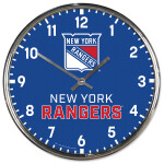 Wincraft Hodiny New York Rangers NHL Chrome Clock