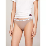 Dámská tanga 3 PACK UW0UW04894 0R3 vícebarevná - Tommy Hilfiger 3XL