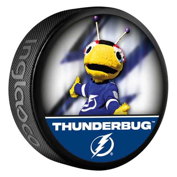 Inglasco Puk Tampa Bay Lightning NHL Hockey Puck Thunderbug Mascot