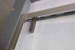 HOPA - Sprchové dveře ADRA s tichým dovíráním - BARVA rámu - Hliník leštěný, Rozměr A - 150 cm, Směr zavírání - Pravé (DX), Výplň - Čiré bezpečnostní sklo - 8 mm BCADRA15CC