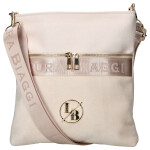 Luxusní dámská crossbody Ellen Laura, krémová