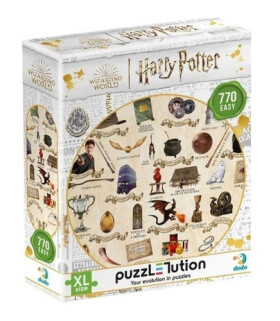 Puzzle Harry Potter: Manuál pro kouzelníky 770 dílků