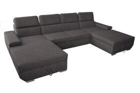 Sedací souprava Lars U UNI - Logan Graphite Provedení: Univerzální, látka: Logan Graphite