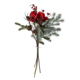 Bloomingville Umělá kytice Rubia Bouquet Red 105 cm, růžová barva, multi barva