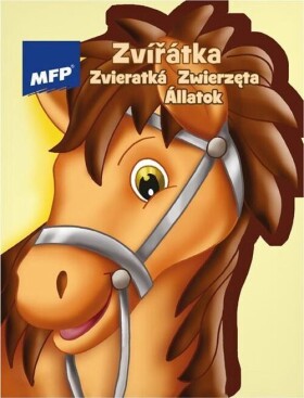 Omalovánky A4 výsek Zvířátka 210x276mm/16