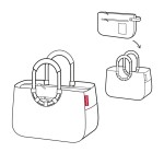 Nákupní taška Reisenthel Loopshopper M Frame Twist sky rose