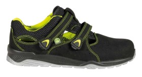 Bezpečnostní sandály Cofra SHIFT S1 P ESD SRC velikost 39, Černá, zelená
