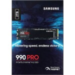 SAMSUNG 990 PRO 2TB / SSD / M.2 NVMe PCI-E 4.0 / TLC / R:7450 MBps / W:6900 MBps / IOPS: 1400K1550K / MTBF 1.5mh / 5y (MZ-V9P2T0BW)