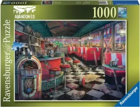 Ravensburger Puzzle Opuštěná místa: Chátrající bistro