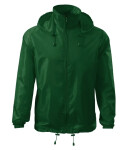 Windy větrovka unisex lahvově zelená S