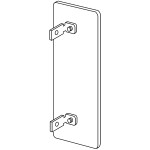 Hager GLT5010 parapetní lišta montážní elektroinstalační krabice (d x š) 71 mm x 64 mm 1 ks šedobílá (RAL 7035)