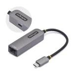 StarTech adaptér USB-C na Ethernet šedá / Adaptér / RJ-45 / 5 Gbps (2GPD3-USB-C-ETHERNET)