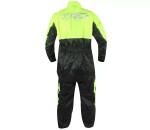 Pláštěnka Xrc Rainsta black/yellow fluo 2pc - M / černá