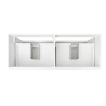 Koupelnová skříňka s umyvadlem SAT B-Way 119x50x45 cm bílá lesk BWAY2120WTK2BB BWAY2120WTK2BB