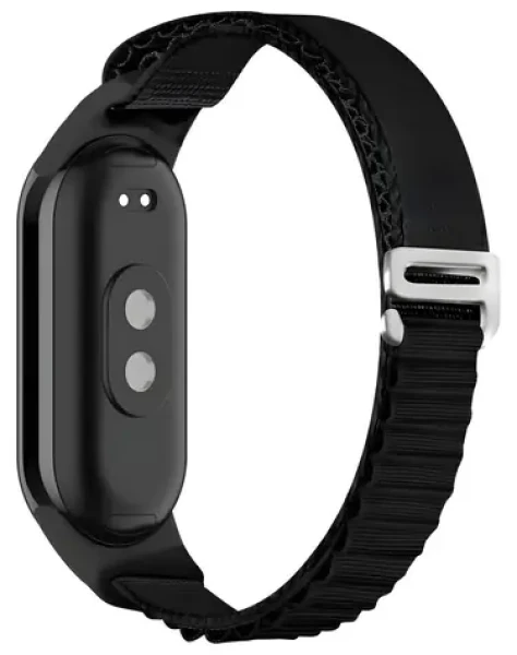 Beline Alpine černá / Řemínek pro Xiaomi Mi Band 10/9/8 / nylon