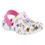 Dětské žabky Little Frog Jr 8701-691-3236 Bílá mix - Coqui bílá - vzor 27/28