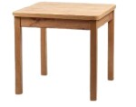 STIMA Jídelní stůl TOP - podnož bílá/černá ROZMĚR: (š/h/v) 80 x 80 x 77 cm 56764_H
