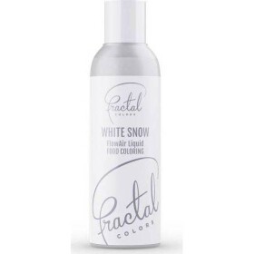 Fractal Dekorativní airbrush barva tekutá Fractal White Snow (100 ml)