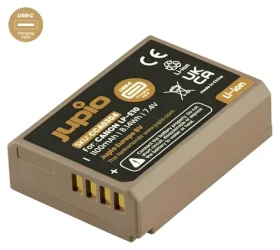 JUPIO LP-E10 Ultra C / Akumulátor pro Canon / 1100 mAh / USB-C (CCA0304)