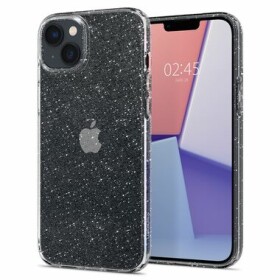 Pouzdro Spigen Liquid Crystal Glitter iPhone 14 - čiré