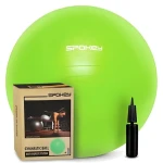 Spokey FITBALL III zelená / Gymnastický míč / 65 cm / pumpička v balení (5902693288978)