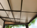 Sojag Budapešť nástěnná pergola 10x12 298x364x243 cm bronz