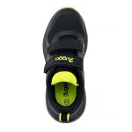 Dětské outdoorové boty na suchý zip Bugga SOLIS Black B00204-10 - 34