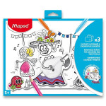 Maped Omalovánky s 3D efektem