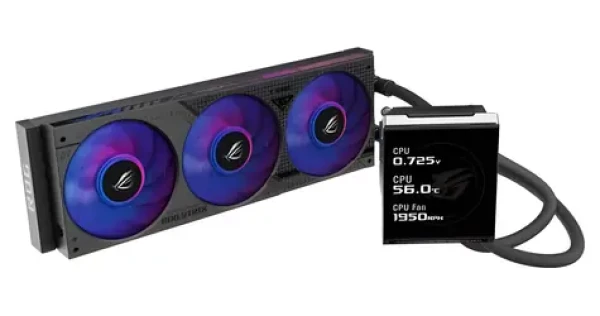 ASUS ROG STRIX LC IV 360 / Vodní chlazení / ARGB / LCD (90RC01M1-B0EAY0)