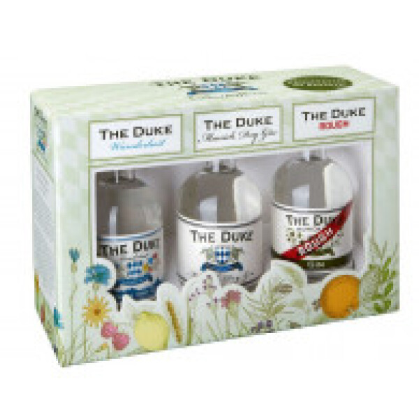 The Duke Dry Gin Set (Munich / Rough / Wanderlust) 3x0,05L (dárkové balení)