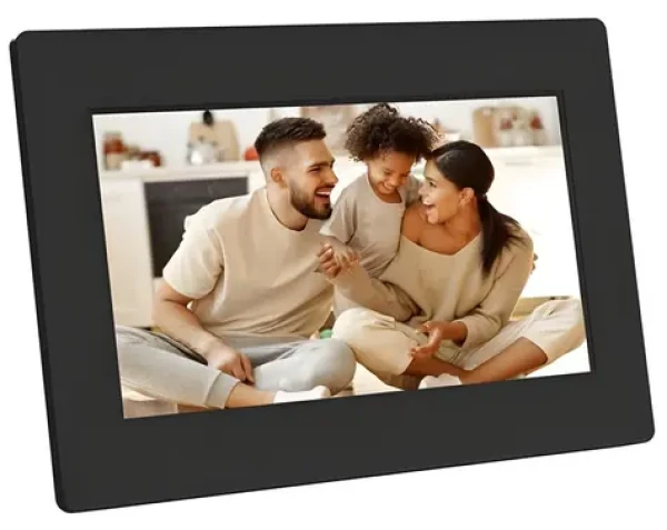 AgfaPhoto Realiview APF700 WiFi / Digitální fotorámeček / 7" / Frameo / 32GB / Dotykový displej (AGPFMAPR7WFBA)
