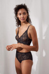 Kalhotky Amourette Charm Maxi01 černé - Triumph BLACK 44