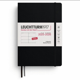 Weekly Planner 2026 Medium (A5) 18 Months Forest Green
