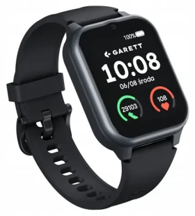 Garett Vita 4G černá / Chytré hodinky / SOS / GPS / 4G LTE / IP68 (5904238487358)